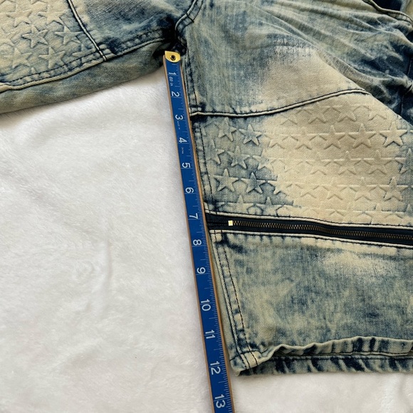 Lion Dynasty Denim Shorts Men’s 38 Slim - Picture 6 of 9